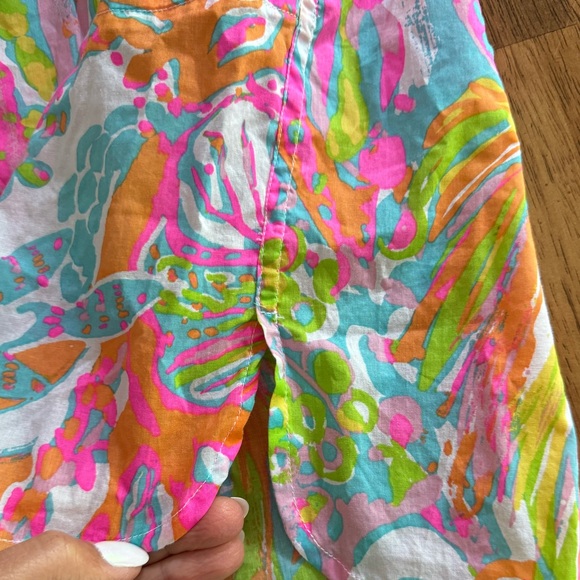 Lilly Pulitzer Jupiter Island Tunic SZ M Scuba To Cuba - Picture 9 of 16